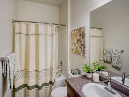 Bathroom with Soaking Tub at San Tropez