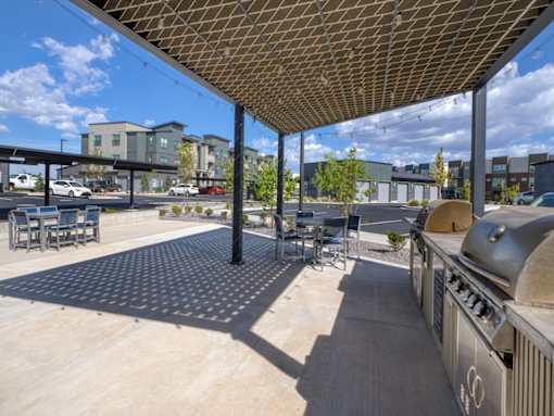 BBQ Area at Amara