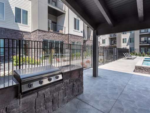 BBQ Grills at Magnolia at Homestead