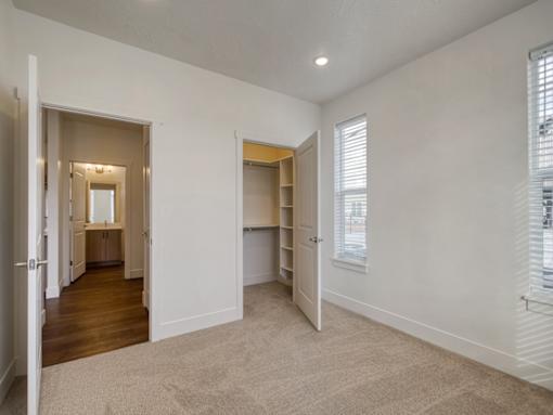 Bedroom with Walk In Closet at The Atlas