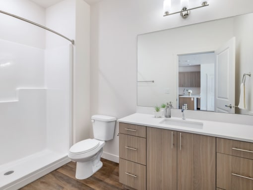 Bright Bathroom at Retreat at Homestead