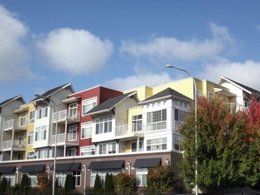 Burnett Station Apartment Exterior at Metropolitan Collection Apartments, Renton