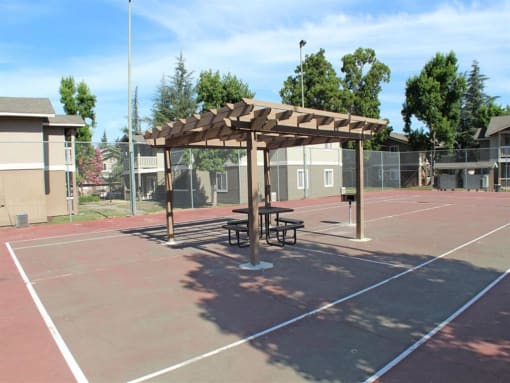 Outdoor Gazebo at Aspen Park Apartments, Sacramento, CA