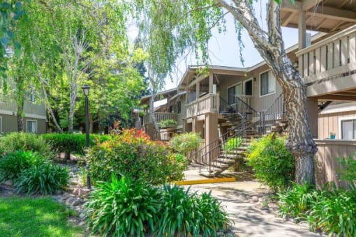 Elegant Exterior View at Bent Tree Apartments, Sacramento, CA, 95842