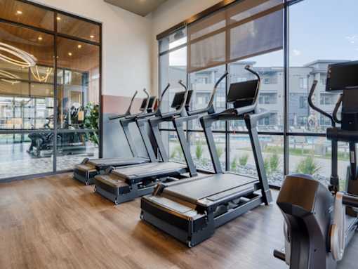 Cardio Equipment in Gym at Amara