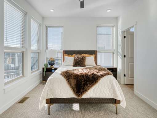 Comfy Bedroom at The Amber