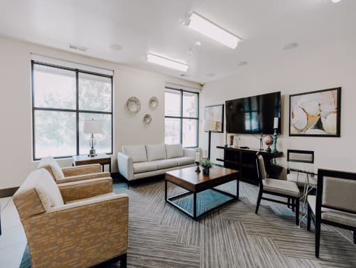 Community Room at Providence Place Apartments, Salt Lake City, UT