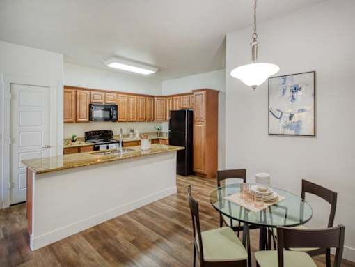 Dining and Kitchen Area at San Tropez