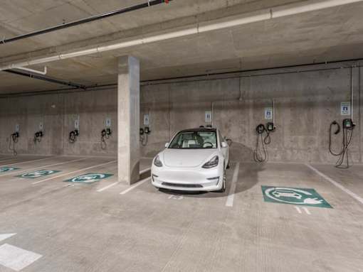 Electric Car Charging at Maye House Apartments