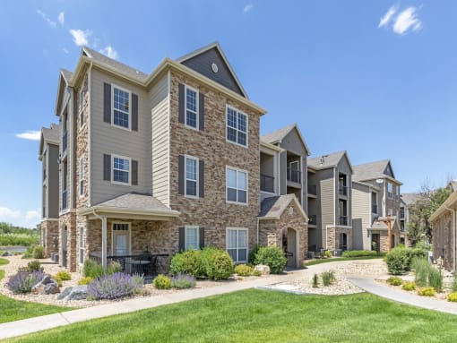 Exterior of Building at Trailside Apartments