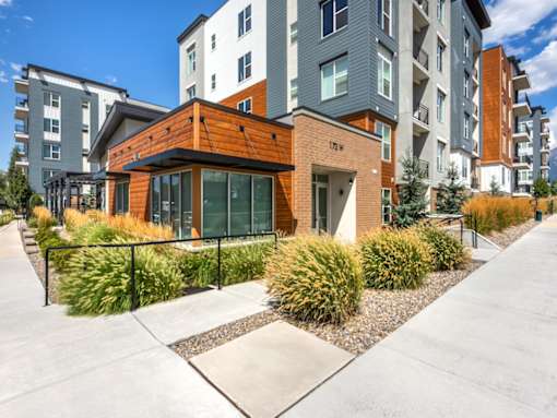 Exterior View of Arcadia Apartments