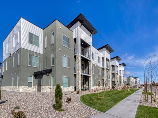 Exterior View of Orchard Park Apartments