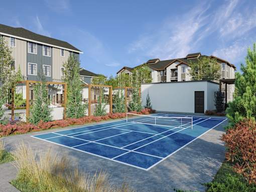 The Foundry Pickleball Render