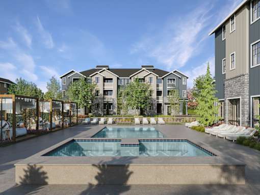 The Foundry Pool Render
