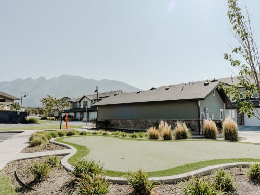 Putting Green at Parc at Day Dairy Apartments and Townhomes, Draper