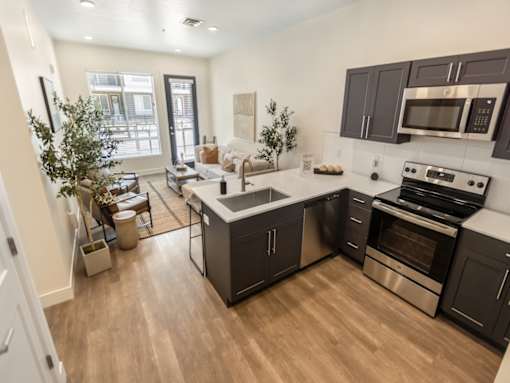 High View of Main Areas at The Arza Apartments