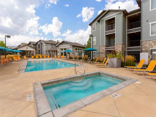 Hot Tub by Pool at Talavera at the Junction