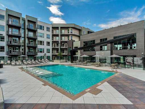 Outdoor pool at  The Terrace