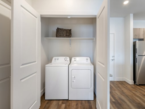 In Unit Washer and Dryer at Residences at Homestead