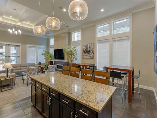 Kitchen in Clubhouse at Talavera at the Junction