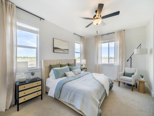 Large Bedroom at Orchard Park Townhomes
