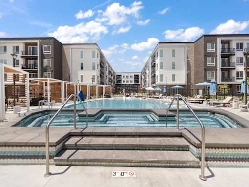 Large Pool at The Arza Apartments