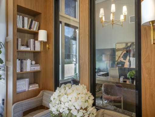 Leasing office at The Austin Townhomes