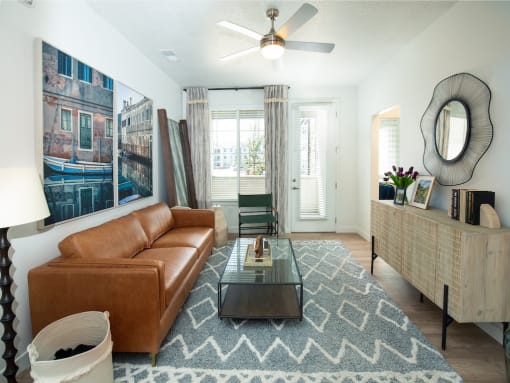Living Room at The Reserve at View 78