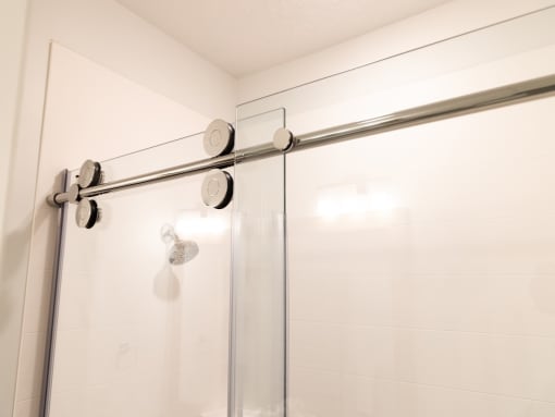 Luxury Shower Door at Parc on 5th II American Fork, UT
