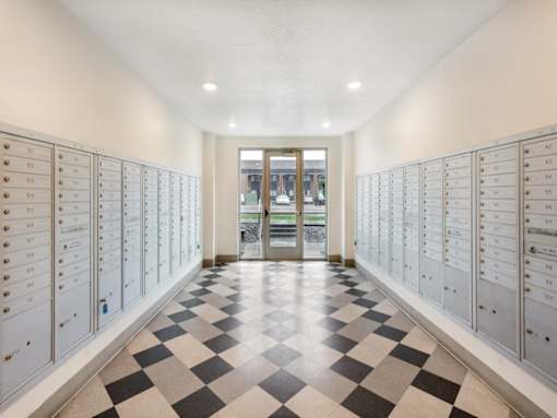Mailroom at Arcadia Apartments