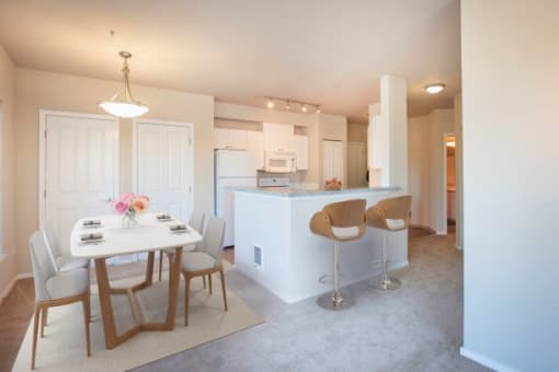 Renovated Kitchen at Metropolitan Place Apartments, Renton, WA