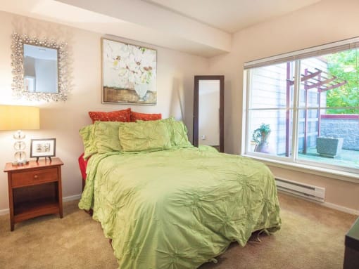 Primary Bedroom at Metropolitan Collection Apartments, Washington