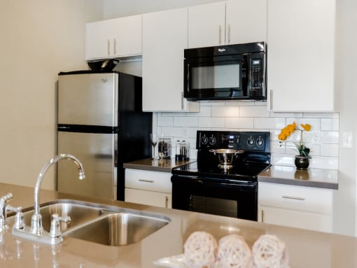 Modern Kitchen at Parc at Day Dairy Apartments and Townhomes, Draper, Utah