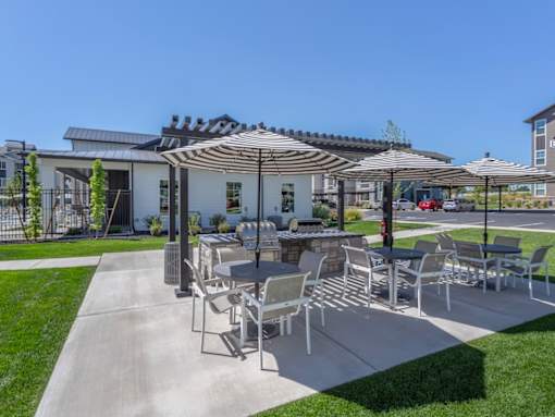 Outdoor BBQ at The Veridian