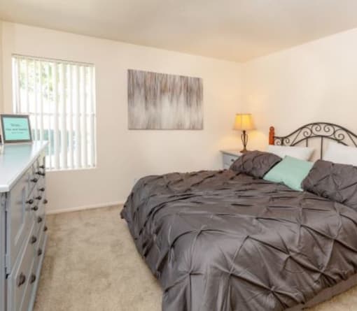 Large Comfortable Bedrooms at Aztec Springs Apartments, Mesa, AZ, 85207