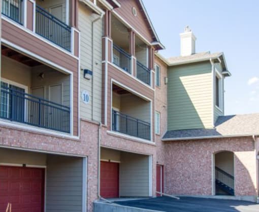 Private Apartment Balcony at Indigo Creek Apartments, Thornton