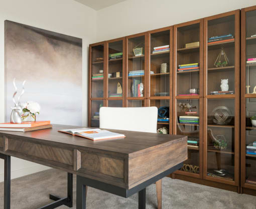 Home Office Space with Sitting Area at Rivulet Apartments, Utah
