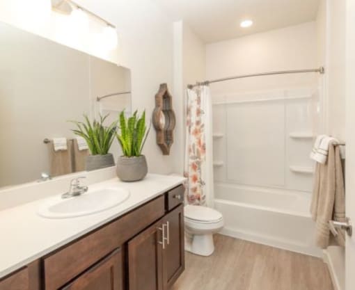 Luxurious Bathroom at Rivulet Apartments, American Fork