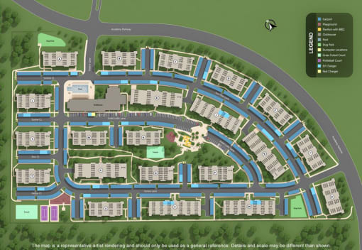 Property Map at Soleil Lofts Apartments, Utah, 84096