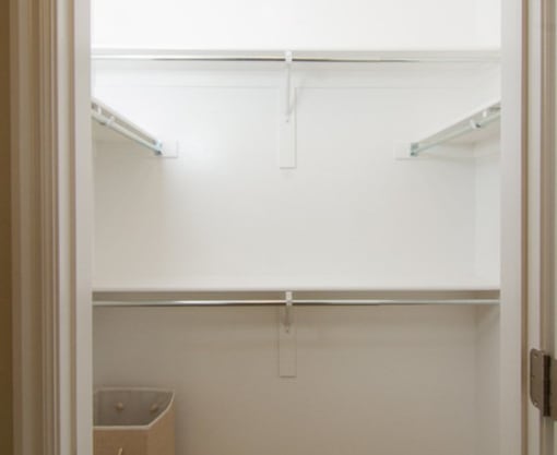 Built-In Shelving In Closet at Talavera at the Junction Apartments & Townhomes, Midvale, UT