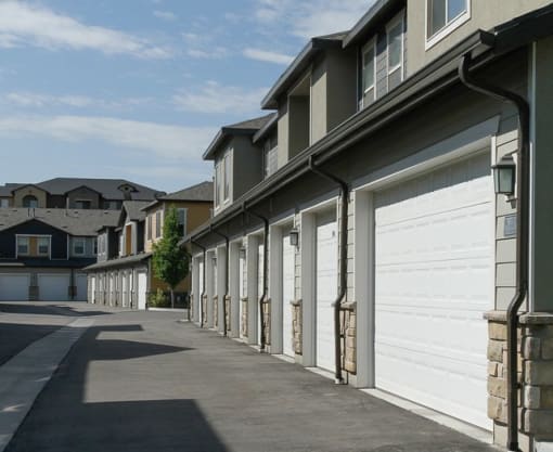 Garages Available at Talavera at the Junction Apartments & Townhomes, Midvale