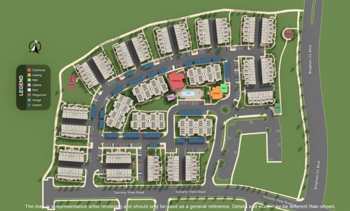 Property Map at Talavera at the Junction Apartments & Townhomes, Midvale