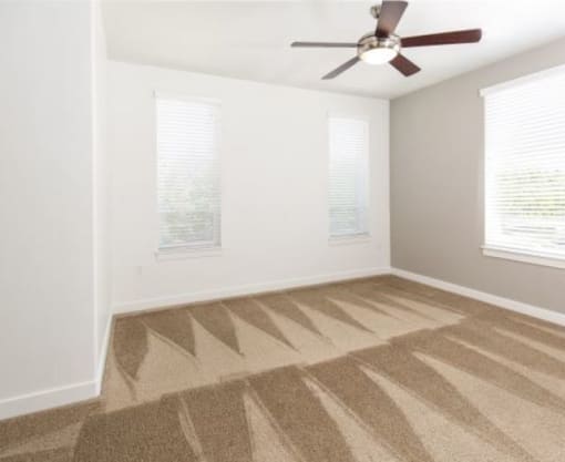 Carpeted Bedroom at 600 Lofts Apartments, Salt Lake City, UT