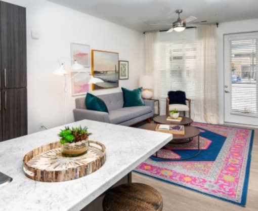 Open Living Floorplans at Garden Lofts Apartments, Salt Lake City