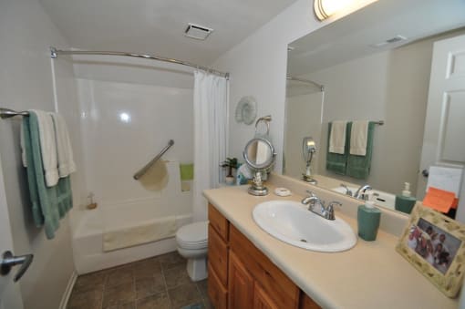 Heritage Park Senior Apartments Bathroom - Norco CA