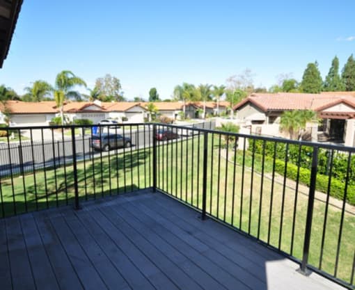 Large Balcony at   Shadow Way Affordable Apartments   - Oceanside California 92057