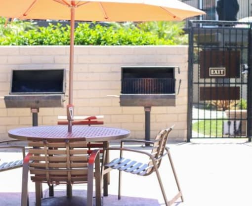 BBQ Station at  Shadow Way Affordable Apartments - Oceanside CA 92057
