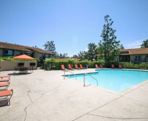 Shadow Way Affordable Apartments Pool Deck- Oceanside CA 92057