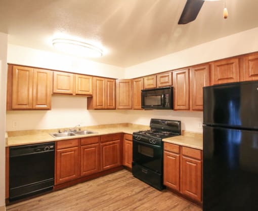 Shadow Way Affordable Apartments Kitchen - Oceanside California 92057