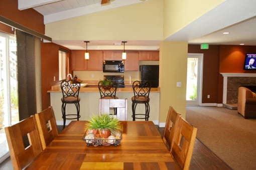 Resident Community Room at Village Grove Apartments, Escondido, 92025